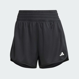PACER ESSENTIALS KNIT HIGH-RISE SHORTS - Black