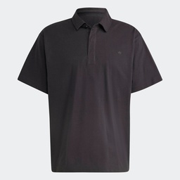 ADIDAS PREMIUM ESSENTIALS POLO SHIRT - BLACK