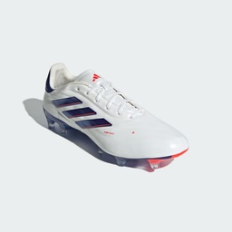 COPA PURE 2 ELITE FIRM GROUND BOOTS - Cloud White / Lucid Blue / Solar Red