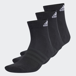CUSHIONED SPORTSWEAR ANKLE SOCKS 3 PAIRS - Black / White