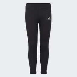 ESSENTIALS 3-STRIPES LEGGINGS - Black / White