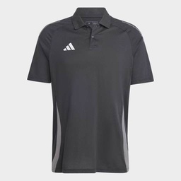 TIRO 24 COMPETITION POLO SHIRT - Black / Team Dark Grey