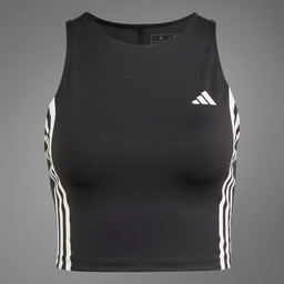OWN THE RUN 3-STRIPES TANK TOP - Black 