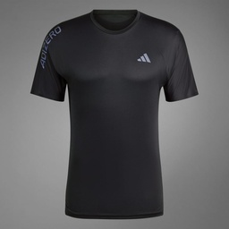 ADIZERO RUNNING T-SHIRT - Black / Grey Six
