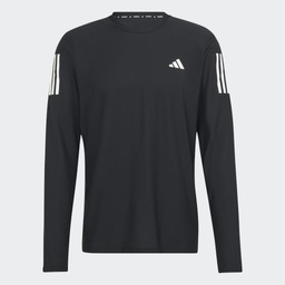 OWN THE RUN LONG SLEEVE LONG-SLEEVE TOP - Black