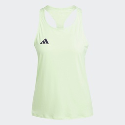 ADIZERO ESSENTIALS RUNNING TANK TOP - Green Spark 
