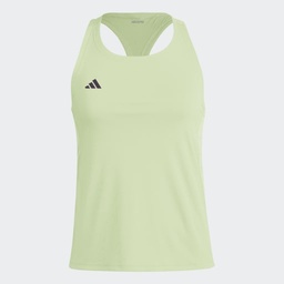 ADIZERO ESSENTIALS RUNNING TANK TOP - Green Spark 