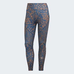 ADIDAS BY STELLA MCCARTNEY TRUEPURPOSE OPTIME TRAINING PRINTED 7/8 LEGGINGS - Tech Mineral / Timber