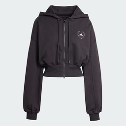 ADIDAS BY STELLA MCCARTNEY SPORTSWEAR CROPPED HOODIE - Black 
