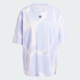 DYE ALLOVER PRINT T-SHIRT - Violet Tone