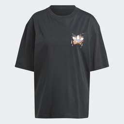 GRAFFITI SHORT SLEEVE T-SHIRT - Black 