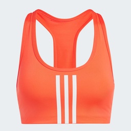 POWERIMPACT TRAINING MEDIUM-SUPPORT BRA MIX MAT ITERATION - Bright Red