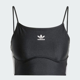 3-STRIPES BRA TOP - Black