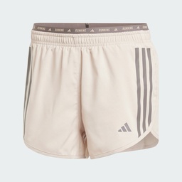 OWN THE RUN 3-STRIPES SHORTS - Beige