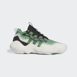 TRAE YOUNG 3 BASKETBALL SHOES - Off White / Preloved Green / Core Black