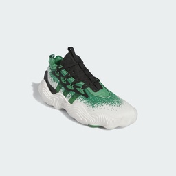 TRAE YOUNG 3 BASKETBALL SHOES - Off White / Preloved Green / Core Black