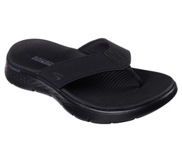 SKECHERS GOWALK FLEX - ENDLESS SUMMER - BLACK BLACK