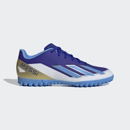 X CRAZYFAST MESSI CLUB TURF BOOTS - Lucid Blue / Blue Burst / Ftwr White