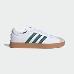 VL COURT BASE SHOES - Ftwr White / Collegiate Green / Grey One