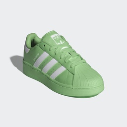 SUPERSTAR XLG SHOES - Semi Green Spark / Cloud White / Semi Green Spark