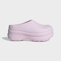 ADIFOM STAN SMITH MULE SHOES - Clear Pink / Clear Pink / Bliss Pink