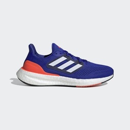 PUREBOOST 23 SHOES - Lucid Blue / Zero Met. / Solar Red
