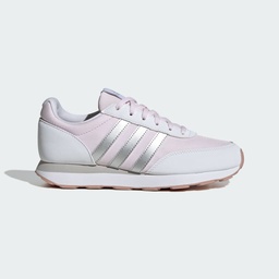 RUN 60S 3.0 LIFESTYLE RUNNING SHOES - Almost Pink / Silver Met. / Ftwr White