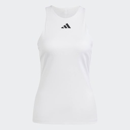 TENNIS Y-TANK TOP - White