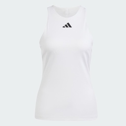 TENNIS Y-TANK TOP - White