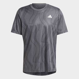 CLUB TENNIS GRAPHIC T-SHIRT - Carbon / Black