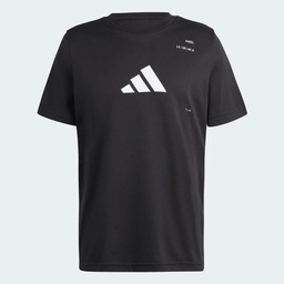 AEROREADY PADEL CATEGORY GRAPHIC T-SHIRT - Black  