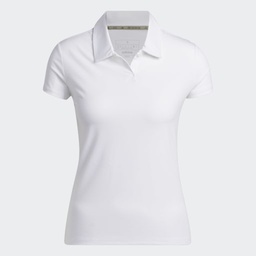 GO-TO HEATHERED GOLF POLO SHIRT - White Melange  