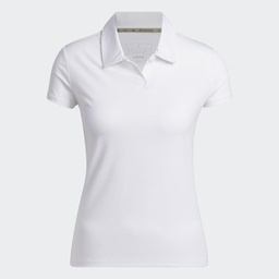 GO-TO HEATHERED GOLF POLO SHIRT - White Melange  