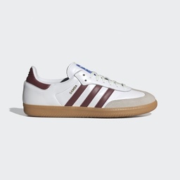 SAMBA OG SHOES - Cloud White / Collegiate Burgundy / Gum