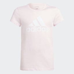 ESSENTIALS BIG LOGO COTTON T-SHIRT - Clear Pink / White