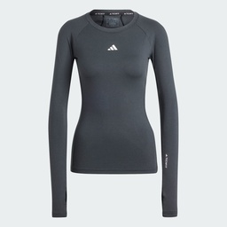 TECHFIT LONG SLEEVE TRAINING LONG-SLEEVE TOP - Black