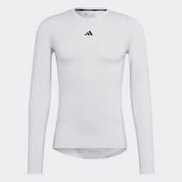 TECHFIT TRAINING LONG SLEEVE LONG-SLEEVE TOP - White