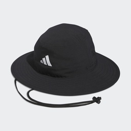 WIDE-BRIM GOLF HAT - Black  
