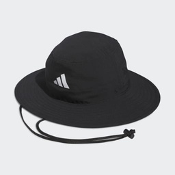 WIDE-BRIM GOLF HAT - Black  