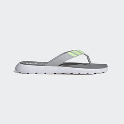 [4066766570634] COMFORT FLIP-FLOPS - Grey Two / Green Spark / Ftwr White