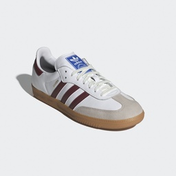 SAMBA OG SHOES - Cloud White / Collegiate Burgundy / Gum