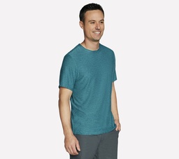 GO DRI ALL DAY TEE - ADRIATIC BLUE/TAPESTRY