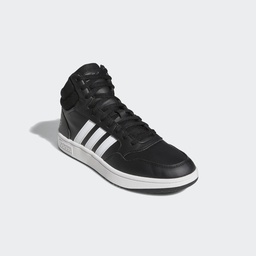 HOOPS 3.0 MID CLASSIC VINTAGE SHOES - Core Black / Cloud White / Grey Six