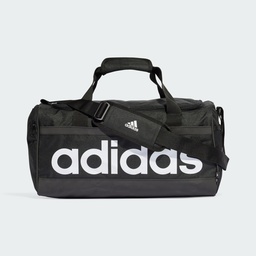[4066751024999] ESSENTIALS LINEAR DUFFEL BAG MEDIUM - Black / White