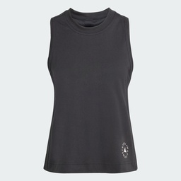 ADIDAS BY STELLA MCCARTNEY LOGO TANK TOP - Black