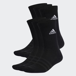 CUSHIONED SPORTSWEAR CREW SOCKS 6 PAIRS - Black / White
