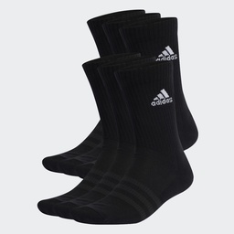 CUSHIONED SPORTSWEAR CREW SOCKS 6 PAIRS - Black / White