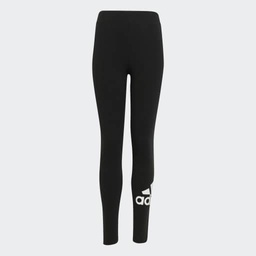 ESSENTIALS BIG LOGO COTTON LEGGINGS - Black / White