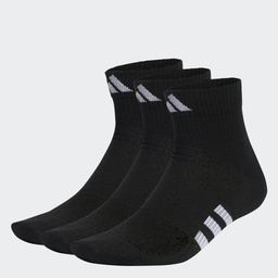 PERFORMANCE LIGHT MID-CUT SOCKS 3 PAIRS - Black / Black / Black