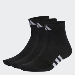 PERFORMANCE LIGHT MID-CUT SOCKS 3 PAIRS - Black / Black / Black